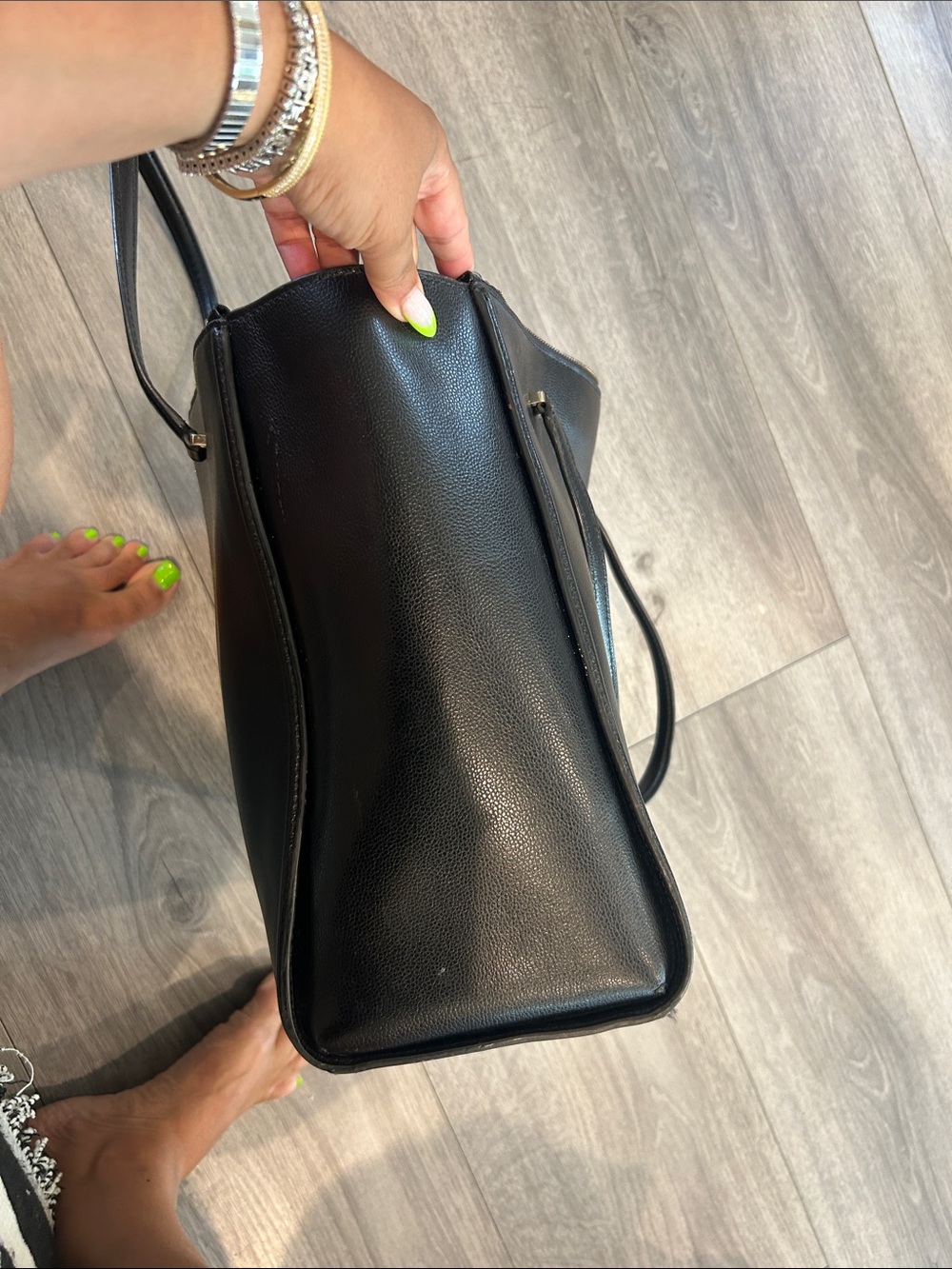 KATE SPADE | Patterson Drive Kona Tote Black Work Laptop Bag Briefcase | Large - Picture 10 of 14